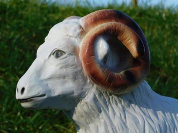 Schaap met Hoorns - 85 cm - Polystone