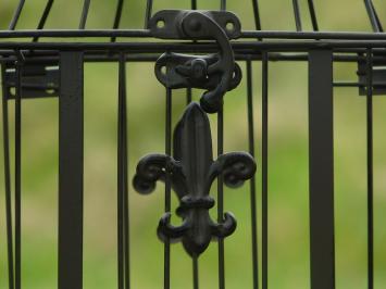 Set of 2 Bird Cages - Square - Vintage Brown