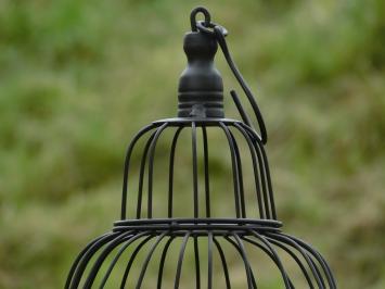 Set of 2 Bird Cages - Square - Vintage Brown