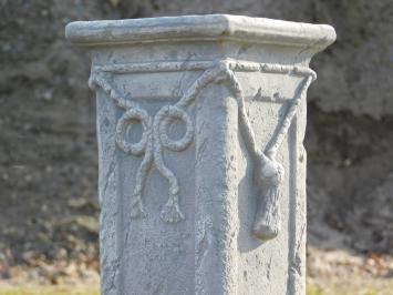 Ornamental Pedestal - 75 cm - Stone