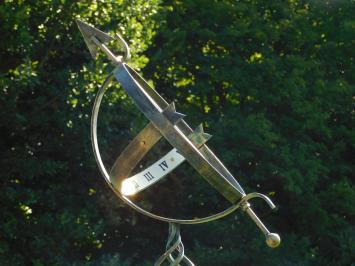 Sundial on pedestal - 125 cm - Garden decoration