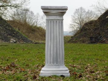 Ornate Pedestal - 70 cm - Stone