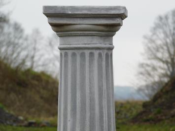 Ornate Pedestal - 70 cm - Stone