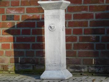 Pedestal Medusa - Stone - 80 cm - Square