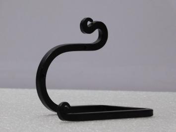 Toilet roll holder - Black - Iron