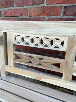 Decorative Garden Bench - 150 cm - Wood