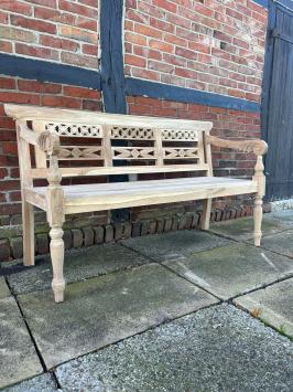 Decorative Garden Bench - 150 cm - Wood