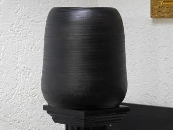 Vase - 35 cm - Black - Metal