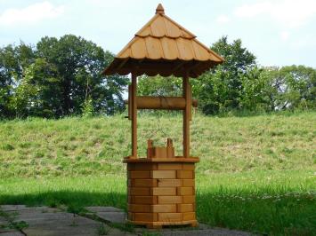 Dekorativer Wasserbrunnen - 130 cm - Holz