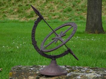 Standing Cast Iron Sundial - 40 cm